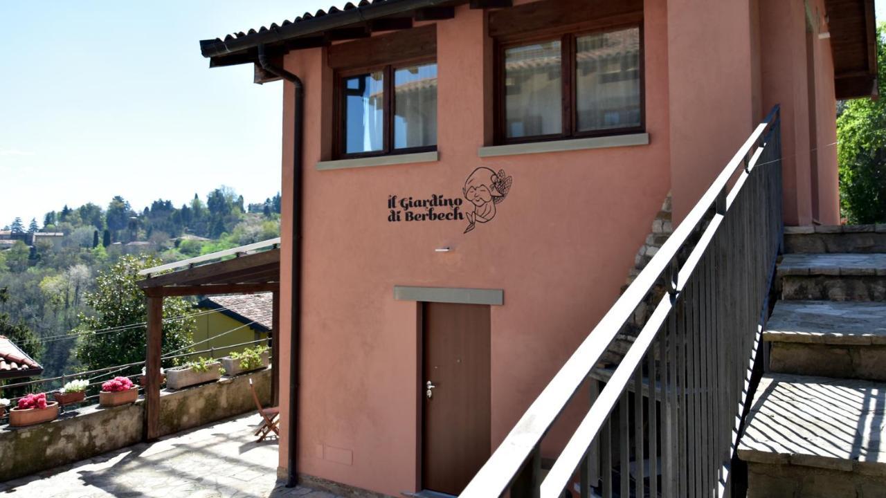 ベルガモIl Giardino Di Berbech Citta Alta-Ulivoアパートメント エクステリア 写真