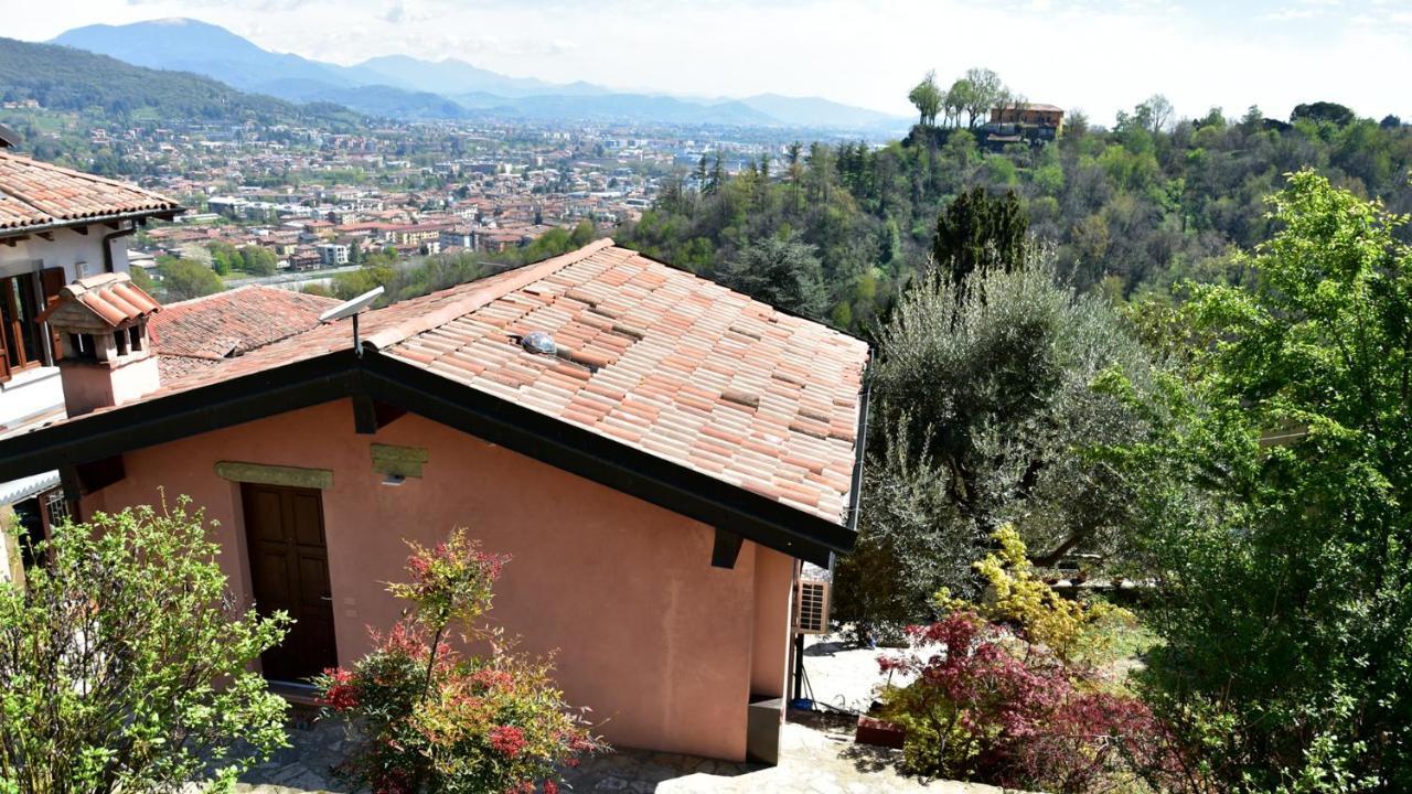 ベルガモIl Giardino Di Berbech Citta Alta-Ulivoアパートメント エクステリア 写真