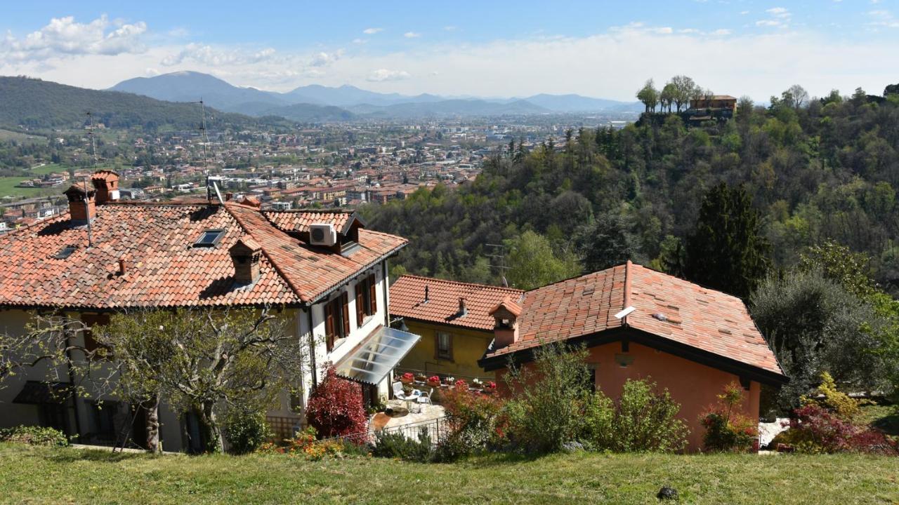 ベルガモIl Giardino Di Berbech Citta Alta-Ulivoアパートメント エクステリア 写真