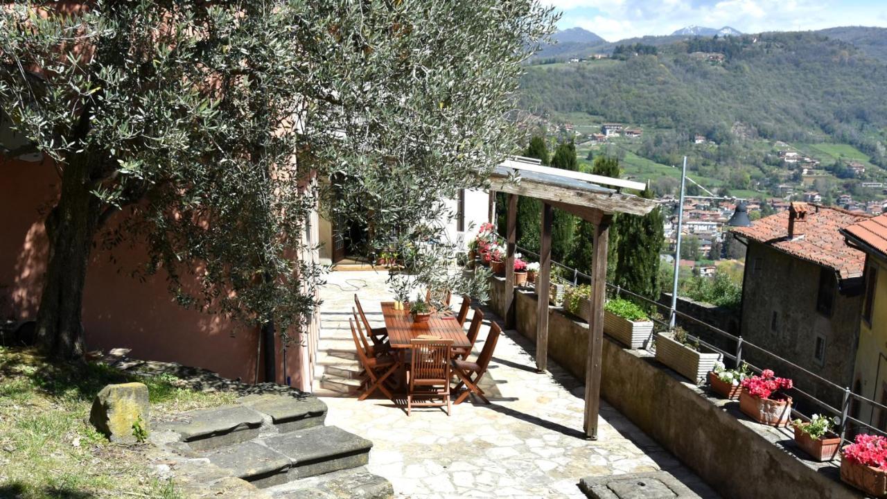 ベルガモIl Giardino Di Berbech Citta Alta-Ulivoアパートメント エクステリア 写真