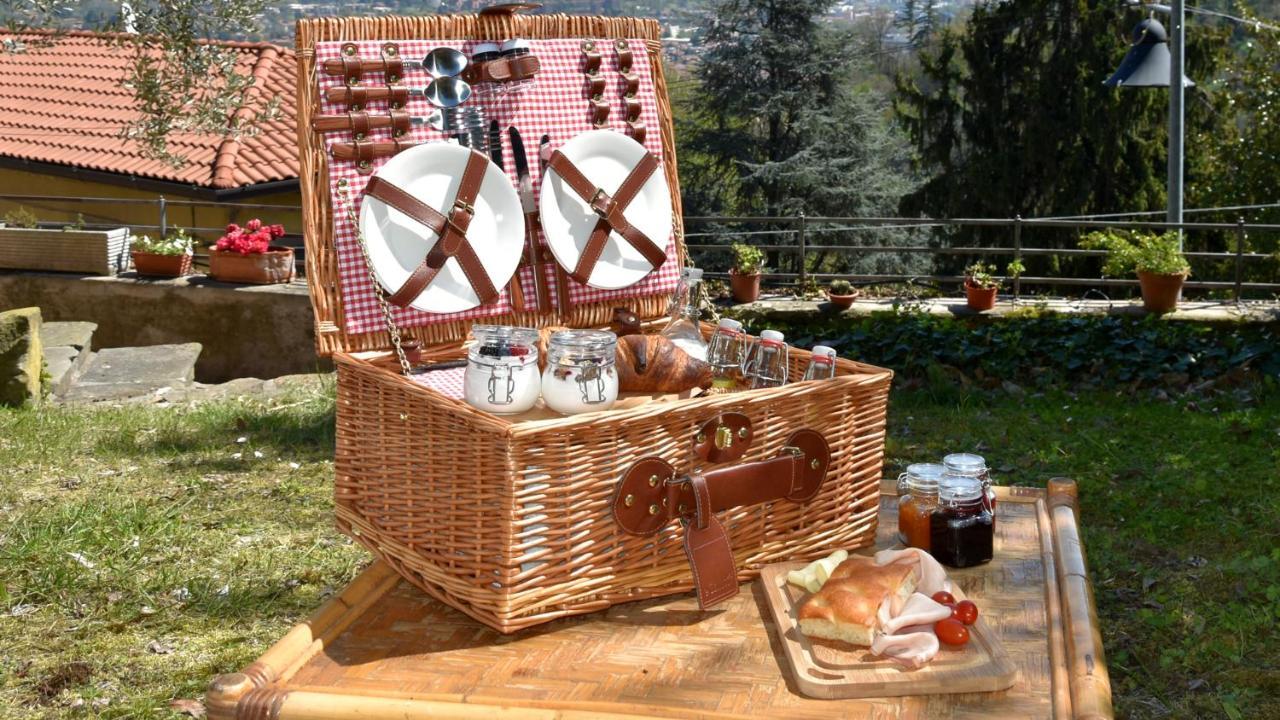 ベルガモIl Giardino Di Berbech Citta Alta-Ulivoアパートメント エクステリア 写真